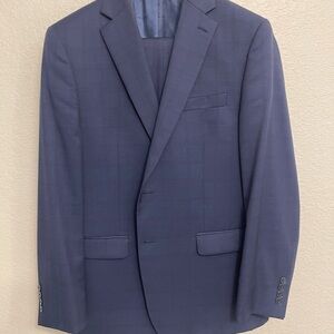 Calvin Klein suit navy blue